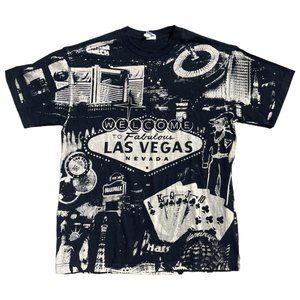 Vintage Las Vegas Nevada AOP Graphic T-Shirt
